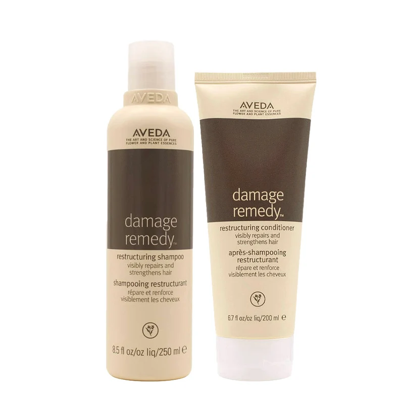 Aveda Damage Remedy Restructuring Shampoo 250ml Conditioner 200ml