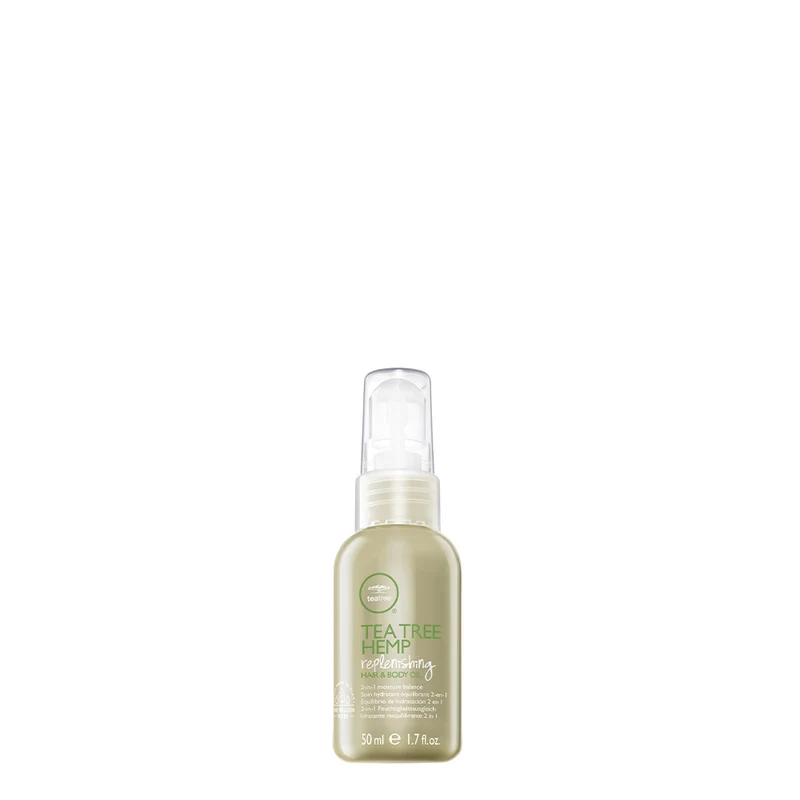 Paul Mitchell Tea Tree Hemp Replenishing Hair & Body Oil 50ml - huile hydratante rééquilibrante 2 en 1