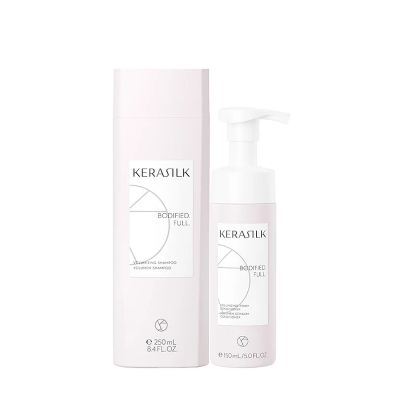 Kerasilk Essentials Volumizing Shampoo 250ml Foam Conditioner 150ml