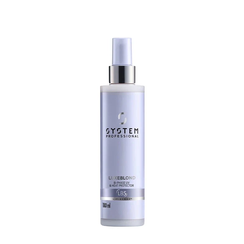 System Professional LuxeBlond Bi-Phase 180ml - thermoprotecteur cheveux blonds