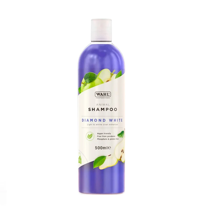Wahl Pro Pet Diamond White Shampoo 500ml - shampoo pour animaux à poil clair