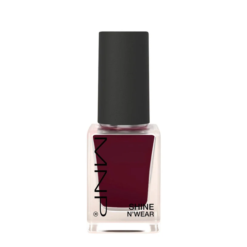 My Nail Pro MNP Shine N' Wear 201 Rouge Noir 10ml- vernis à ongles classique