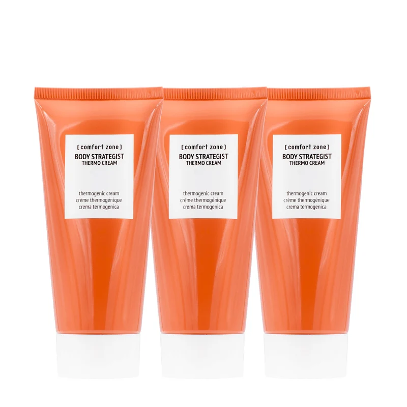 Comfort Zone Body Strategist Peel Scrub 200ml Thermal Mud 200ml Cream Gel 200ml