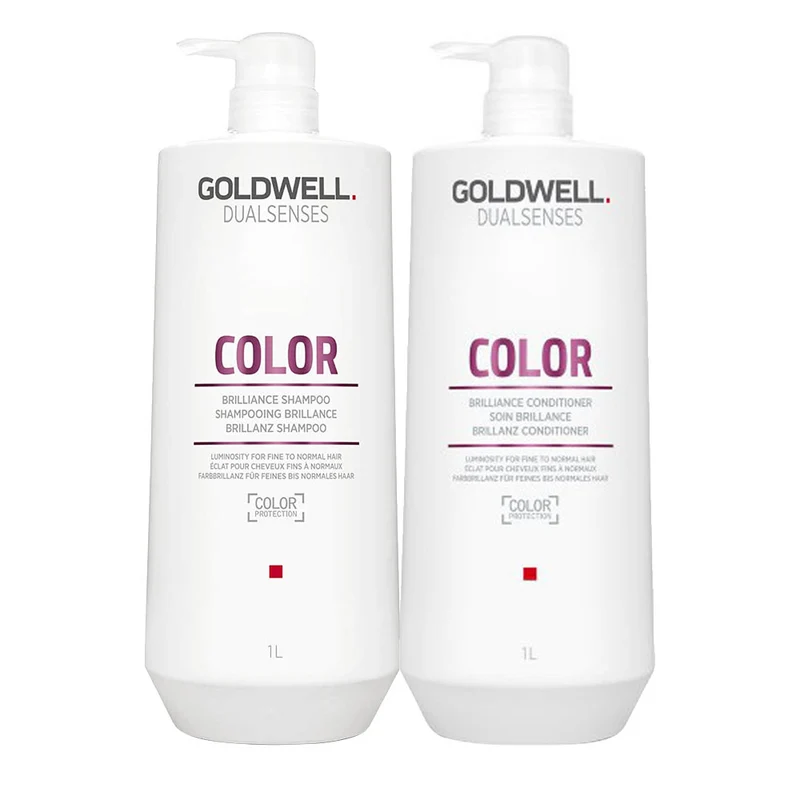 Goldwell Dualsenses Color Brilliance Shampoo 1000ml Conditioner 1000ml