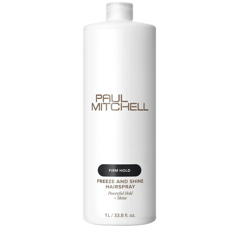 Paul Mitchell Freeze And Shine Hairspray 1000ml - laque brillance