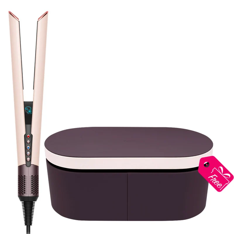 Dyson Airstrait Rose Poudre / Or Rose + Coffret OFFERT
