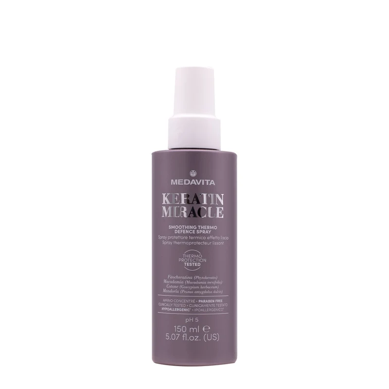 Medavita Keratin Miracle Thermo Defence Spray 150ml - spray thermoprotecteur lissant