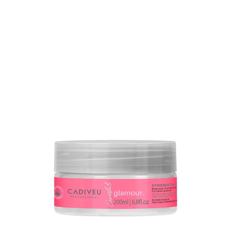 Cadiveu Essentials Glamour Strenght Mask 200ml - masque capillaire fortifiant et illuminateur
