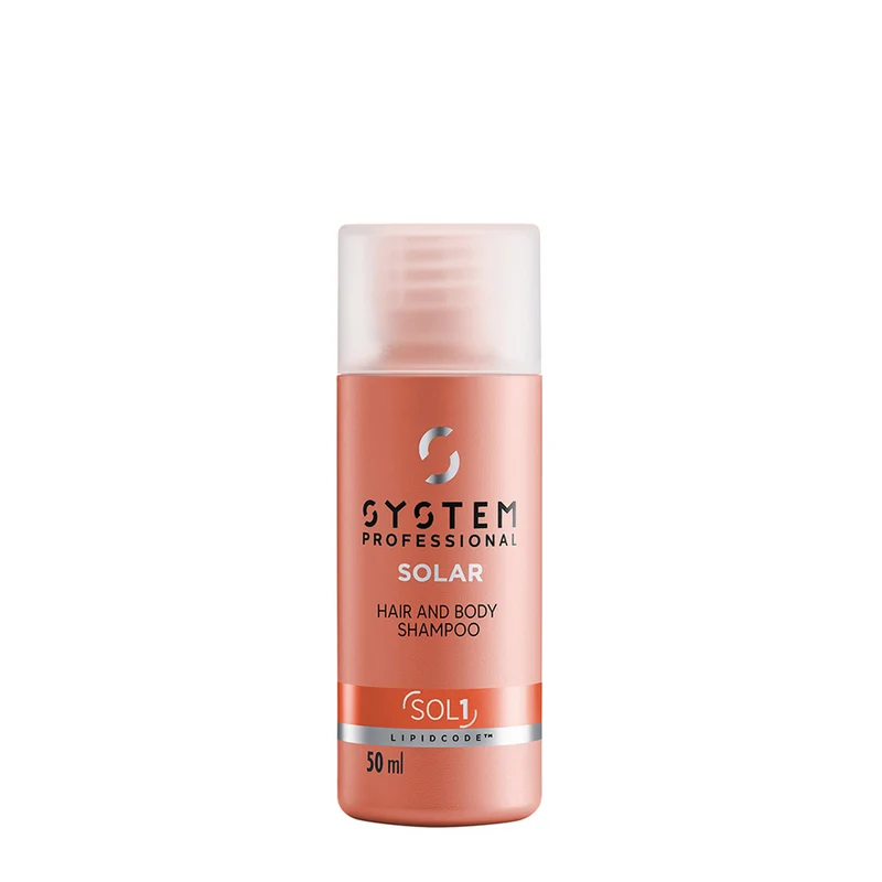 System Professional Solar Hair & Body Shampoo Sol1, 50ml GRATUIT