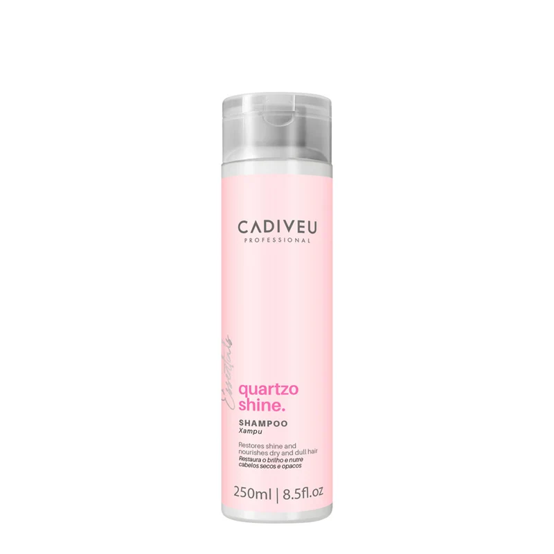 Cadiveu Essentials Quartzo Shine Shampoo 250ml - shampooing brillance nourissant