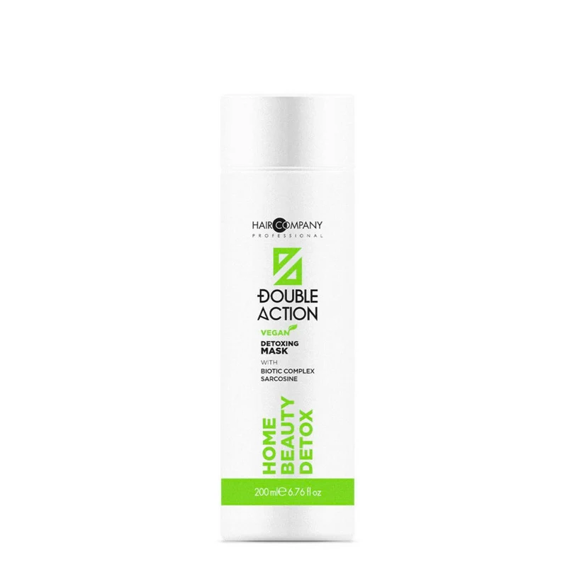 Hair Company Double Action Detox Mask 200ml - masque hydratant