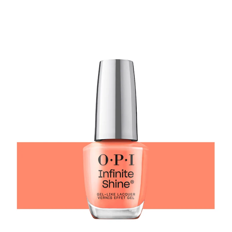 Opi Infinite Shine Summer Collection You're One in a Melon 15ml - vernis à ongle longue tenue orange