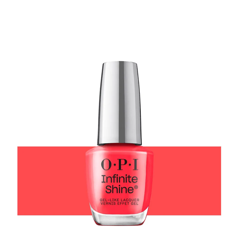 Opi Infinite Shine Summer Collection Pack a Cherry‑on Bag 15ml - vernis à ongles longue tenue cerise