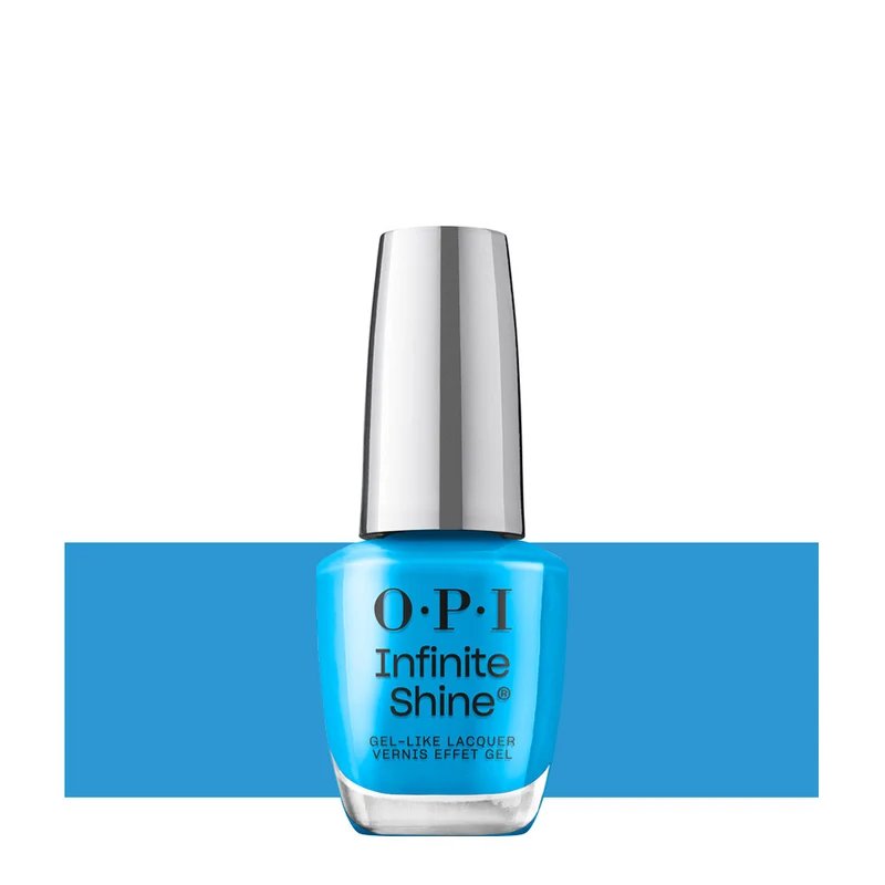 Opi Infinite Shine Summer Collection No Summer Blues 15ml - vernis à ongles longue tenue bleu