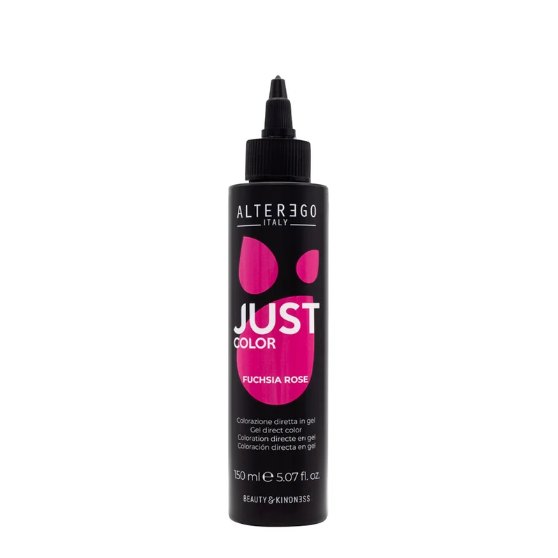 Alterego Just Color Fuchsia Rose 150ml - coloration gel semi-permanente