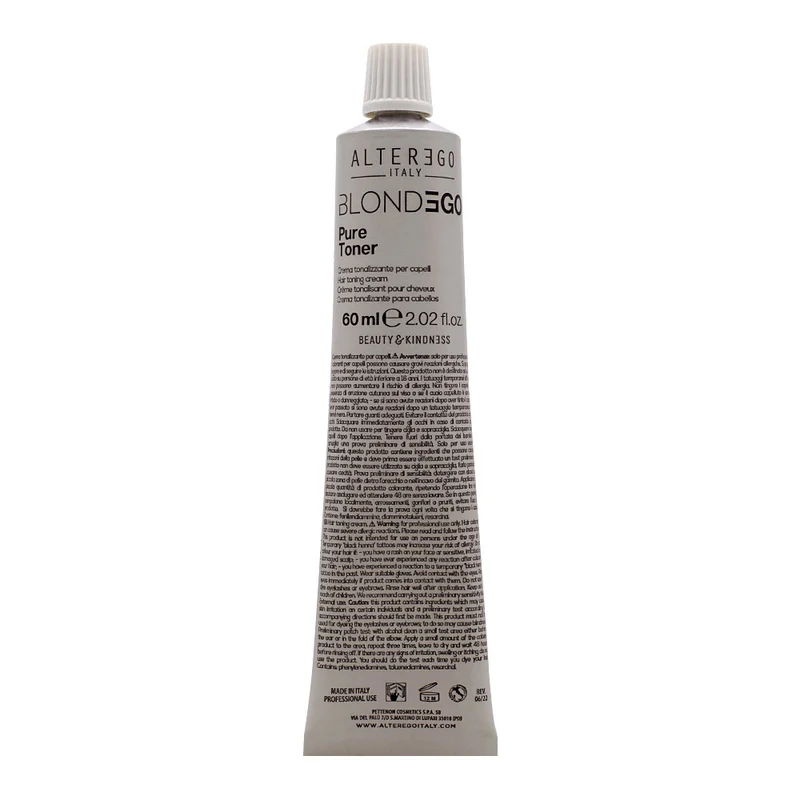 Alterego Blondego Pastel Toner White Blanc 60ml - crème tonifiante et colorante