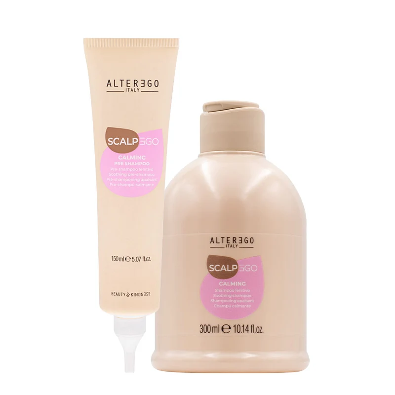Alterego Egoline ScalpEgo Calming Pre-Treatment 150ml Shampoo 300ml
