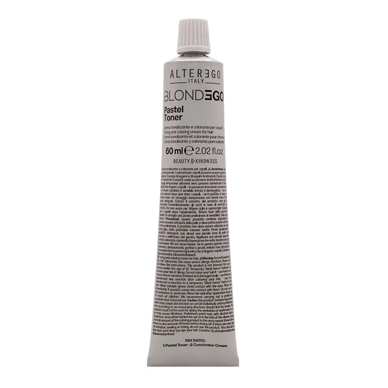 Alterego Blondego Pastel Toner Pink Pop 60ml - crème tonifiante et colorante