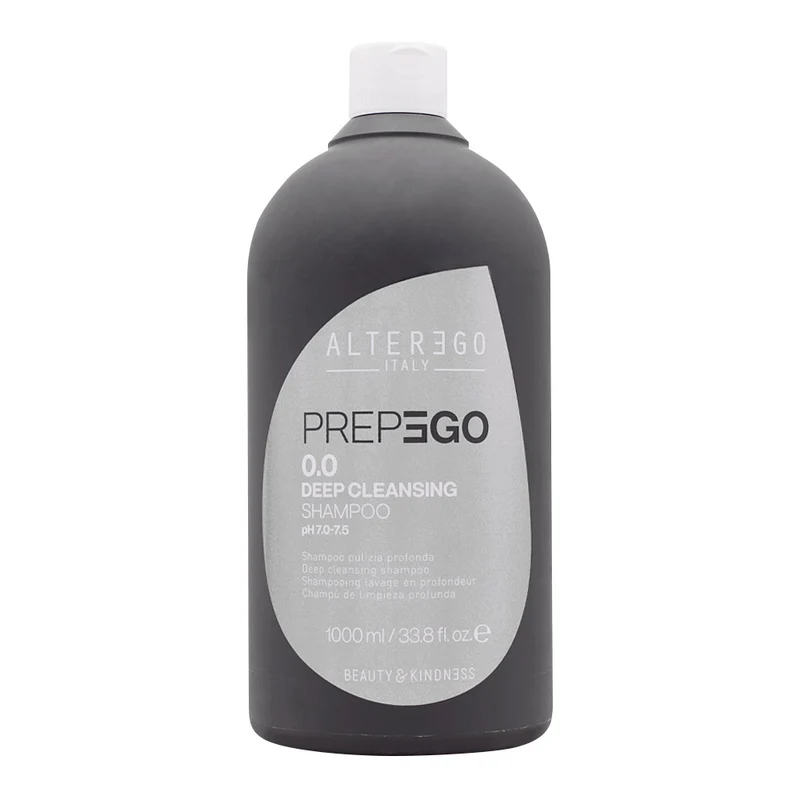 Alterego Shapego PrepEgo 0.0 Deep Cleansing Shampoo 1000ml - shampooing nettoyant en profondeur