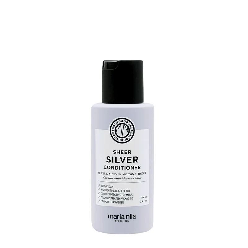 Maria Nila Sheer Silver Conditioner 100ml - conditionneur anti-jaunissement