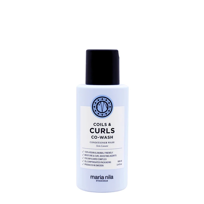 Maria Nila Coils & Curls Co-Wash 100ml - après-shampoing nettoyant cheveux bouclés
