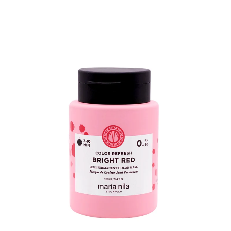 Maria Nila Colour Refresh Bright Red 100ml - masque colorant