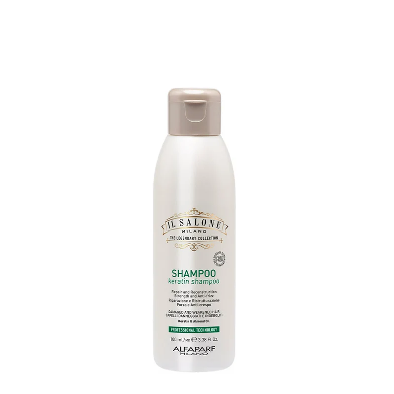 Il Salone Milano Keratin Shampoo 100ml - shampoing pour cheveux abîmés et fragilisés