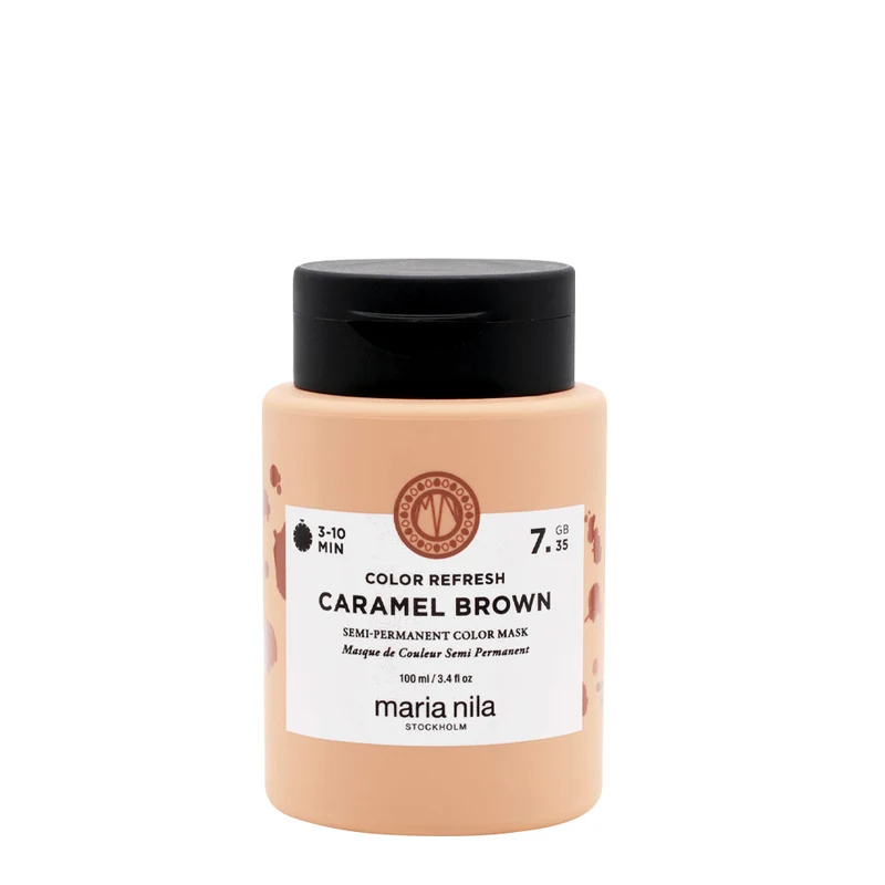 Maria Nila Colour Refresh Caramel Brown 100ml - masque de couleur