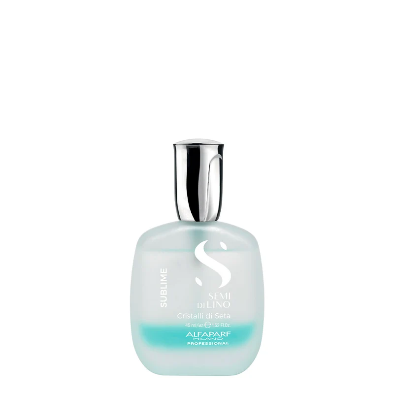Alfaparf Milano Semi di Lino Sublime Cristalli di Seta 45ml - sérum soyeux biphasé