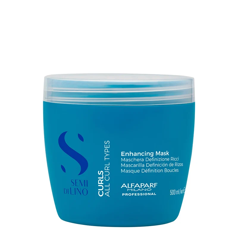Alfaparf Milano Semi di Lino Curls Enhaancing Mask 500ml - masque cheveux bouclés