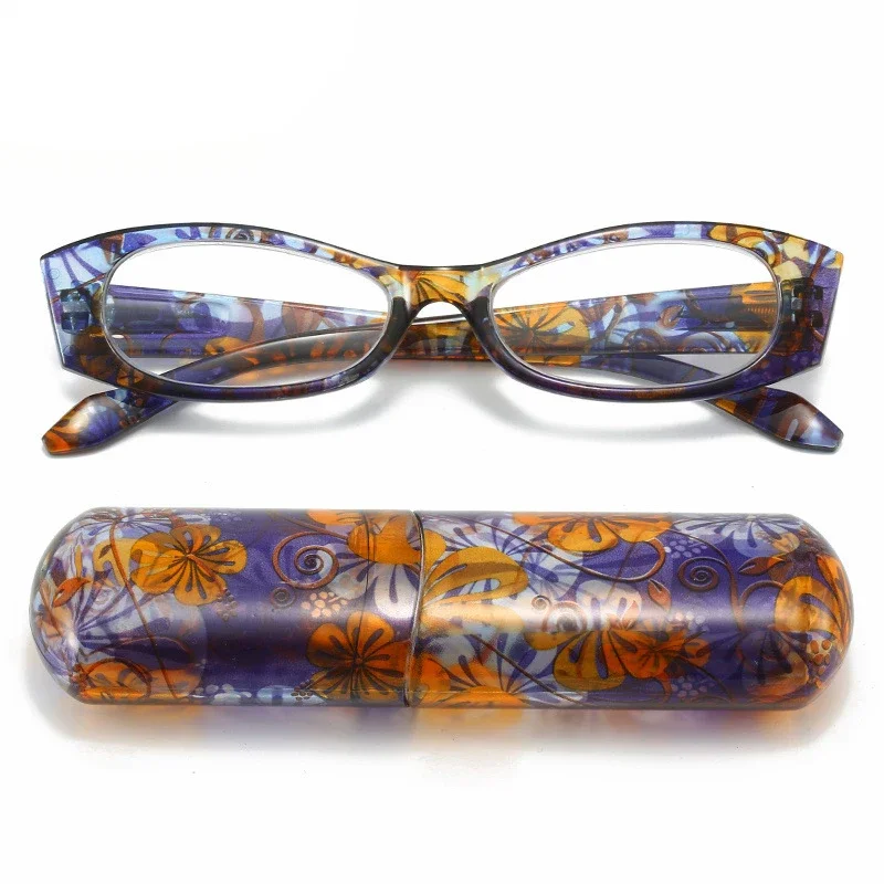 Lunettes de lecture pour presbyte à Motif floral - Étui OFFERT