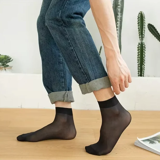 20x Chaussettes en Fibre de Bambou Ultra-Fines douces et respirantes
