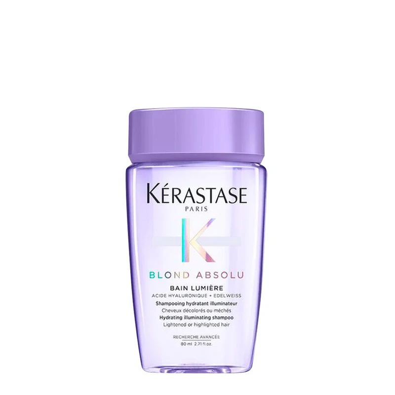 Kerastase Blond Absolu Bain Lumière 80ml - shampooing illuminateur pour cheveux blonds