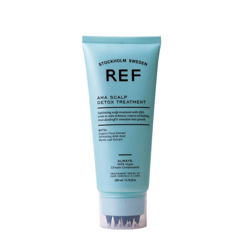 Stockholm Sweden Ref AHA Scalp Detox Treatment 200ml - soin purifiant cuir chevelu