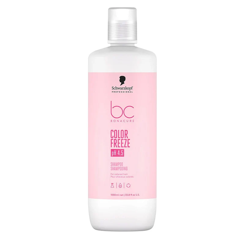 Schwarzkopf Professional BC Bonacure Color Freeze Shampoo pH 4.5 1000ml- shampooing protection couleur