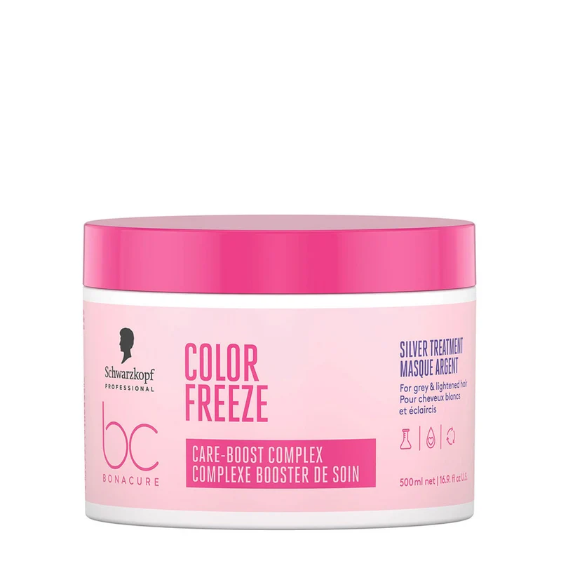 Schwarzkopf Professional BC Bonacure Color Freeze Silver Treatment 500ml - masque cheveux blonds