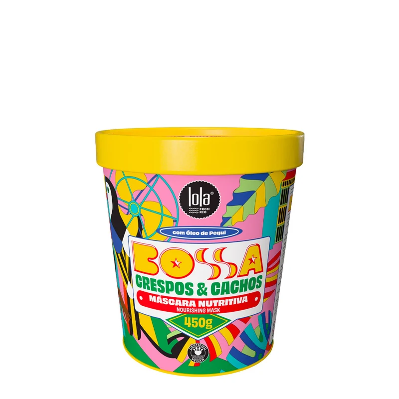 Lola From Rio Bossa Crespos & Cachos Máscara Nutritiva 450gr - masque nourrissant