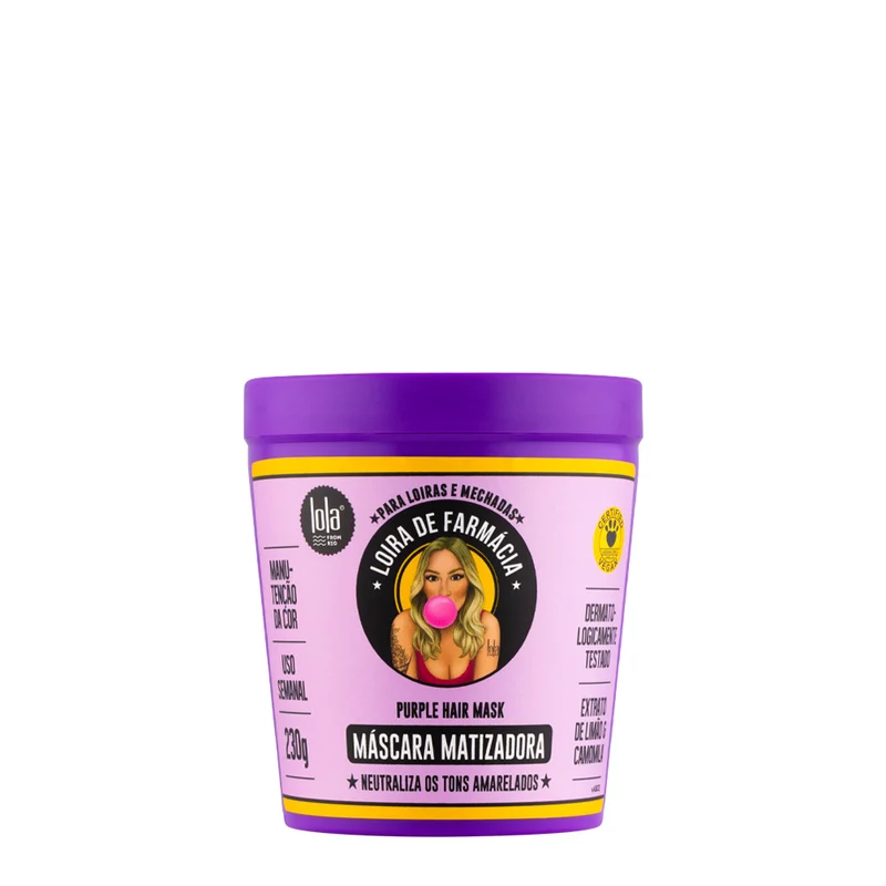 Lola From Rio Loira de Farmácia Máscara Matizadora 230gr - masque anti-jaunissement