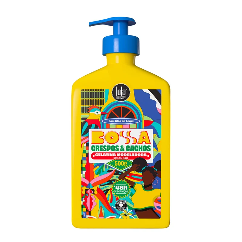 Lola From Rio Bossa Crespos & Cachos Gelatina Modeladora 500gr - gel coiffant