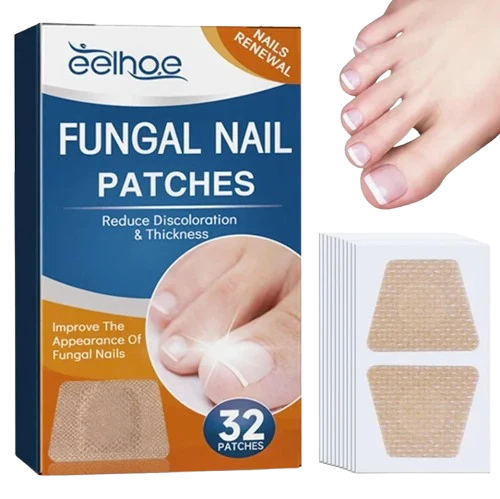 32x Patchs de Traitement Anti-Mycose pour Pieds