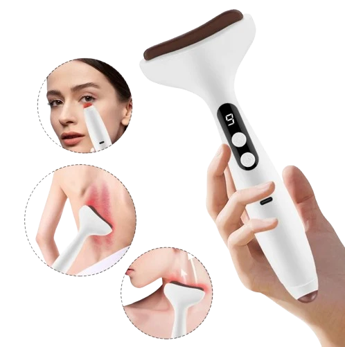 Gua Sha Électrique Chauffant & Multifonctionnel - 9 Vitesses & 9 Températures