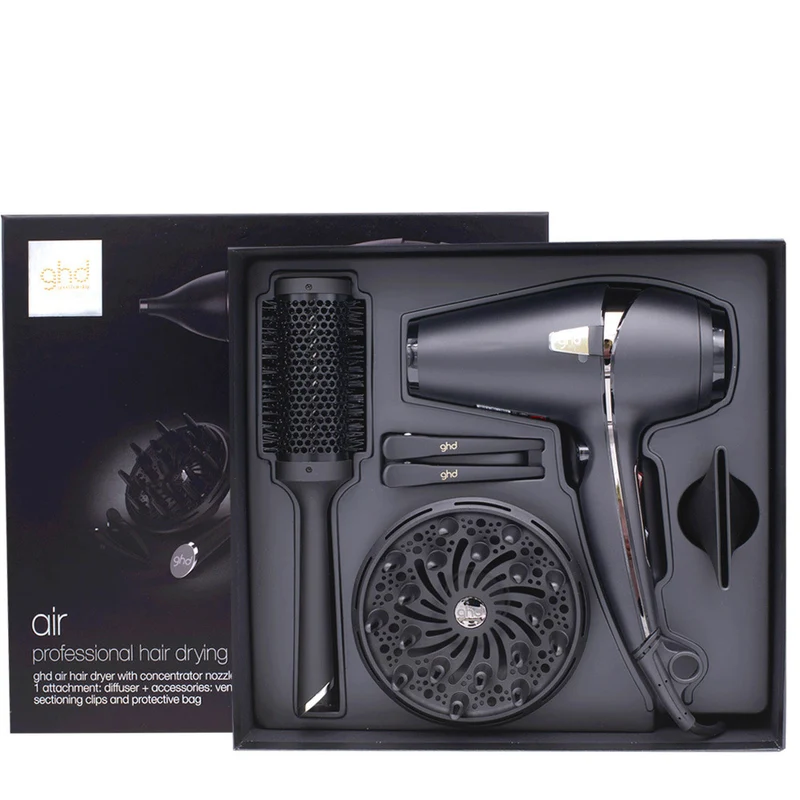 Hair Gallery Resi Come Nuovi Ghd Air Hair Drying Kit - confezione lievemente danneggiata e lieve rigatura sul phon