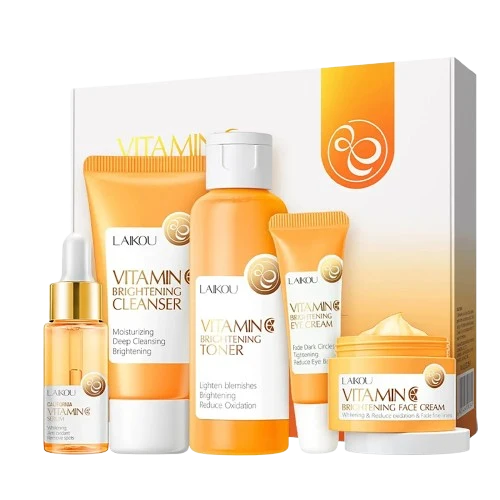 Coffret Soin Complet 5PCS à la Vitamine C