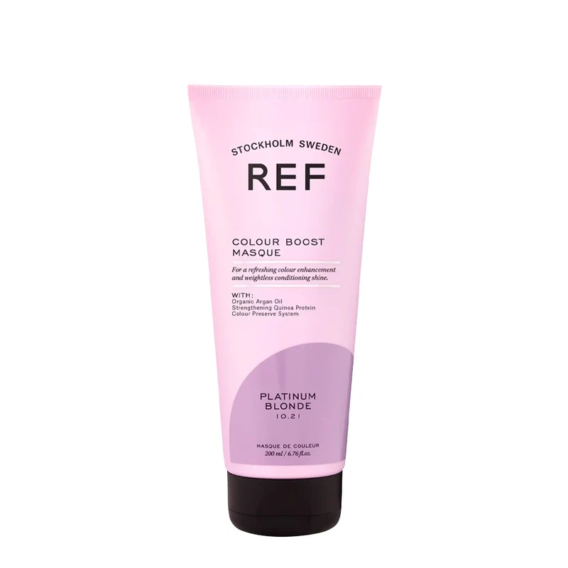 Stockholm Sweden Ref Colour Boost Platinum Blonde 10.21 200ml - masque tonifiant