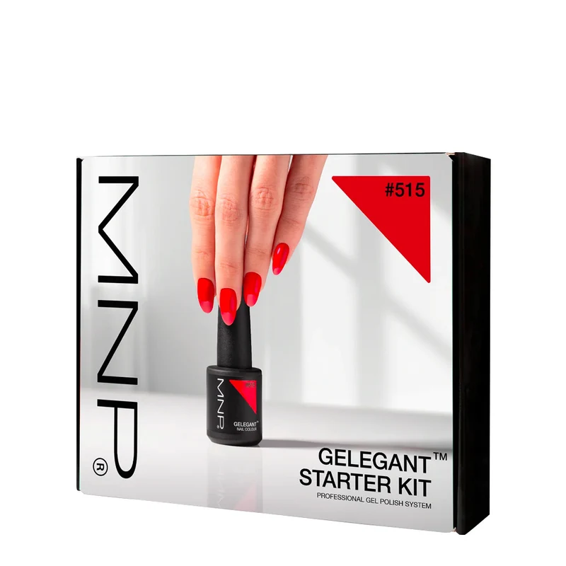 My Nail Pro MNP Gelegant Starter Kit Pure Red - kit de manucure semi-permanente