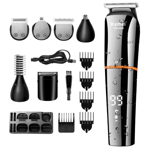 Tondeuse 11 en 1 pour Visage, Cheveux & Corps