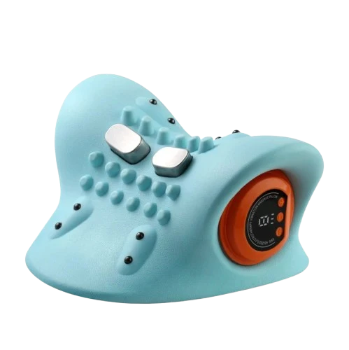 Oreiller d'acupression pour cervicales EMS - 6 Modes & Chauffant