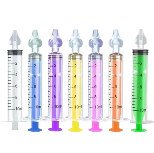 Lot de 7 Seringues nasales pour bébé nettoyage de sinus