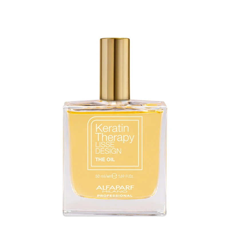Alfaparf Milano Keratin Therapy Lisse Design The Oil 50ml - élixir d'huile soyeux