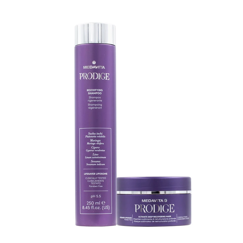 Medavita Prodige Kit Shampoo 250ml et Maschera 250ml - Restructurant